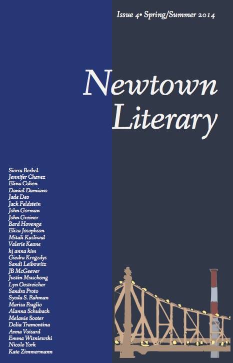 Newtown Literary Journal Spring Summer 2014 Cover